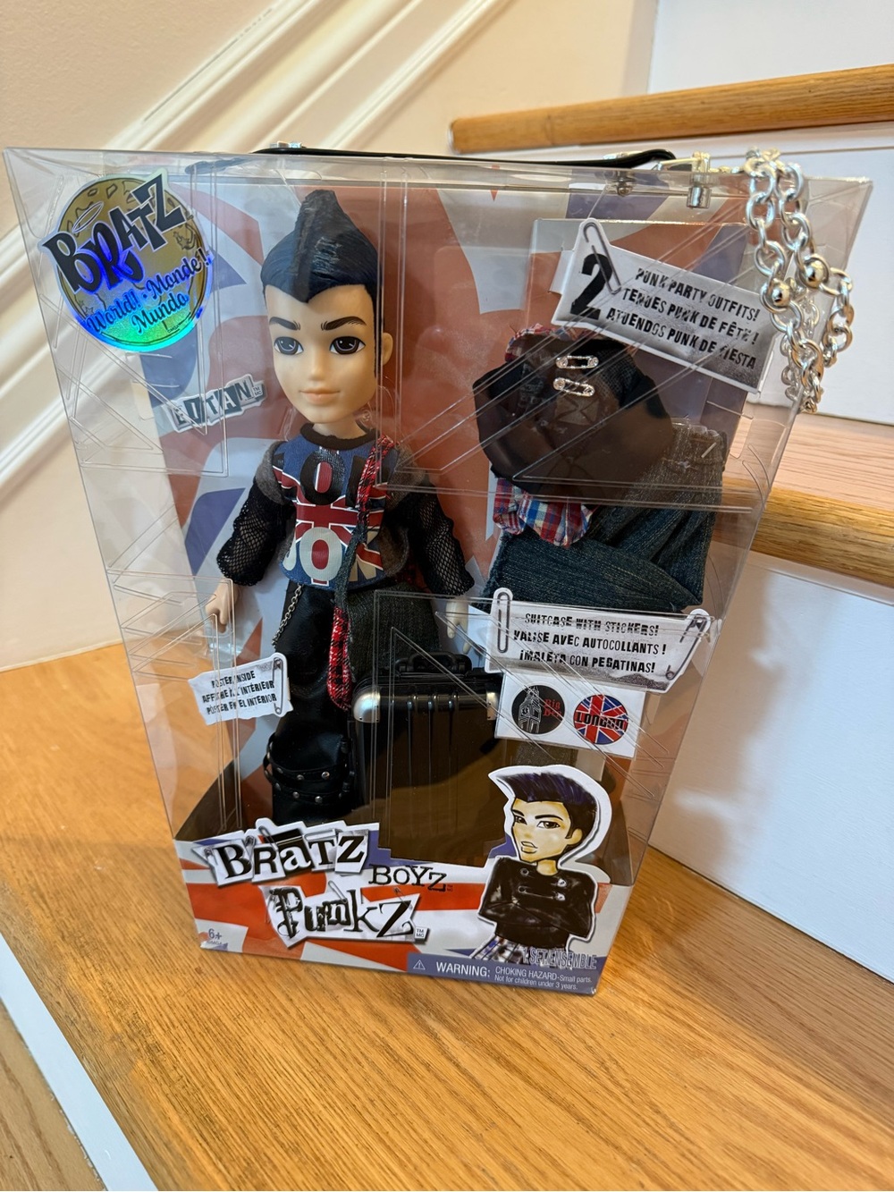 Nwt HTF Bratz World Boyz Punkz Doll Eitan London 2023 Pretty N Punk MIB